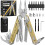 BIBURY Multitools, Multi Tool Foldable Pliers with Upgraded Scissors and Screwdriver Set, Stainless Steel Multitools, Ideal for Camping, Outdoor 1