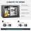 SINZUX 66L Digital Steel Safe Safe Boxes for Home Use Electronic Secur 1