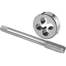 M7.5 x 0.5 Metric Tap and Die Set Speed Steel Right Hand Thread for Precision Cutting