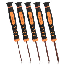 5 Piece Precision Screwdriver Set, Small Phillips Screwdriver Kit with 1.2mm,1.5mm,2.0mm,3.0mm,4.0mm for Eyeglass, Watch, Computer, Laptop, Phone, Sc