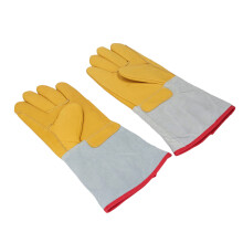 1 Paar 35 cm Antifreeze-Handschuhe aus Leder für Niedrigtemperatur-Labor