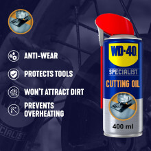 WD40 Specialist Cutting Oil 400ml Metal Cutting and Drilling Fluid Ext