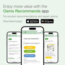 Osmo Easy Pads - Pack of 10 - for Applying Wood Oils & Cleaning Wood