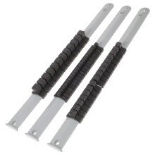 3Pcs 1/2 Inch Magnetic Socket Organizer Rail with Impact Resistant Design for Garage Tools