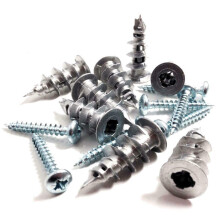 Nartel 50 Pack Metal Self Drilling Plasterboard Fixings Cavity Wall Fixings with Screws