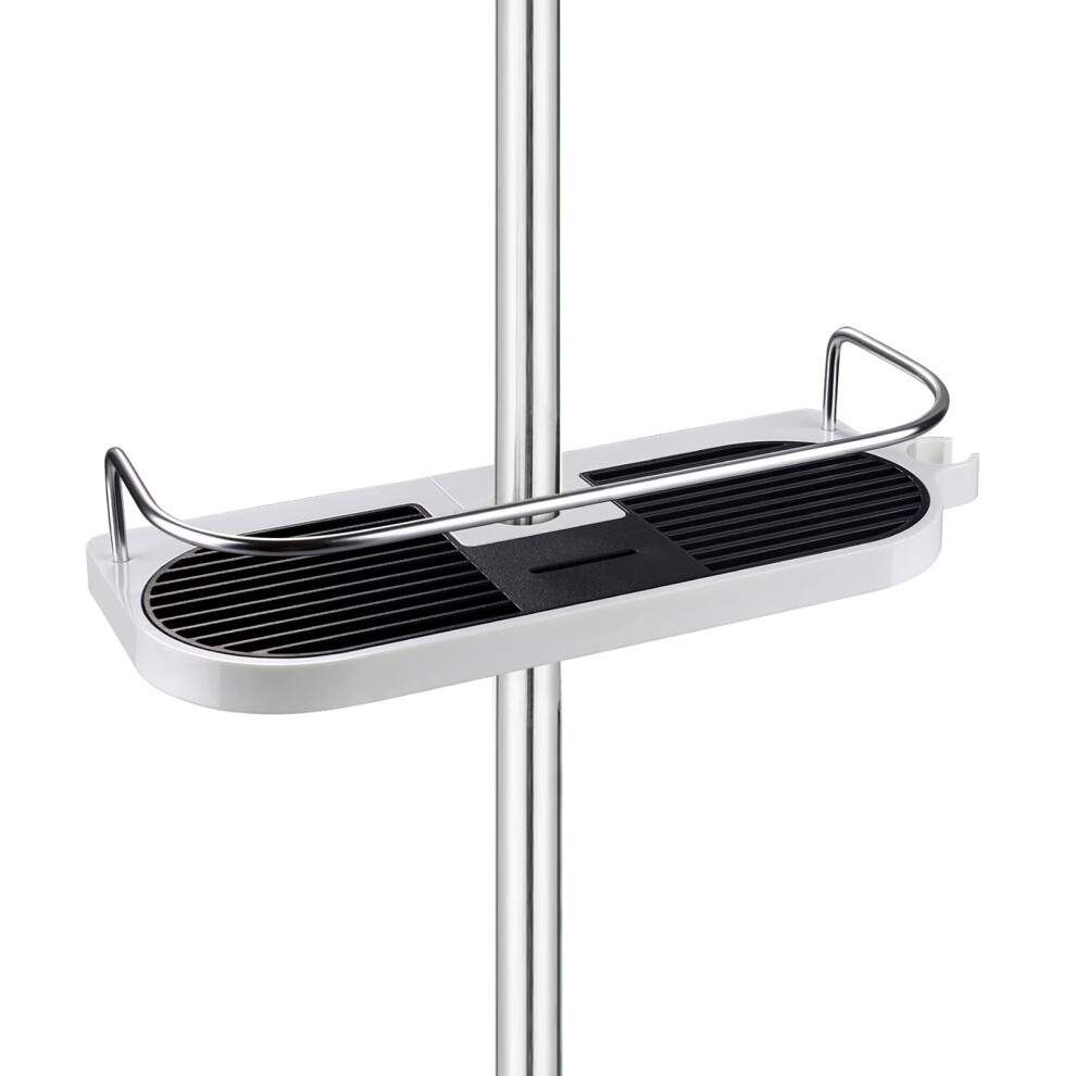 Homeasy Bathroom Shower Shelf, Shower Caddy/Tidy No Drilling Shower Holders Storage For Soap Shampoo Shower Rack Hanging With Buckle And Shower Head 5005781398525