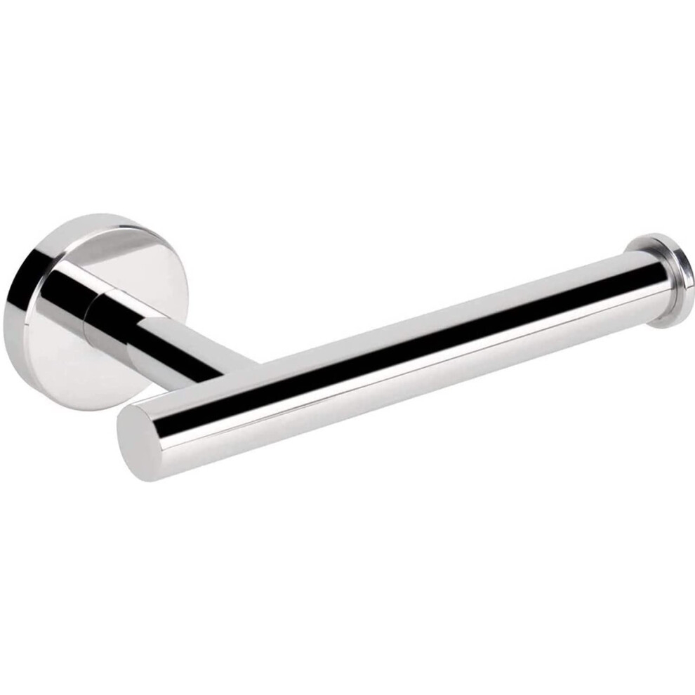 Yuet Wall Mounted Toilet Paper Holder, Chrome Sus 304 Stainless Steel Tissue Dispenser For Bathroom And Kitchen Storage 5051226606748