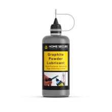Home Secure Graphite Powder Lock Lubricant – Dry Graphite Powder for Door Locks, Padlocks & Cylinders | Non-Oily, Long-Lasting Lock Lubricant for St