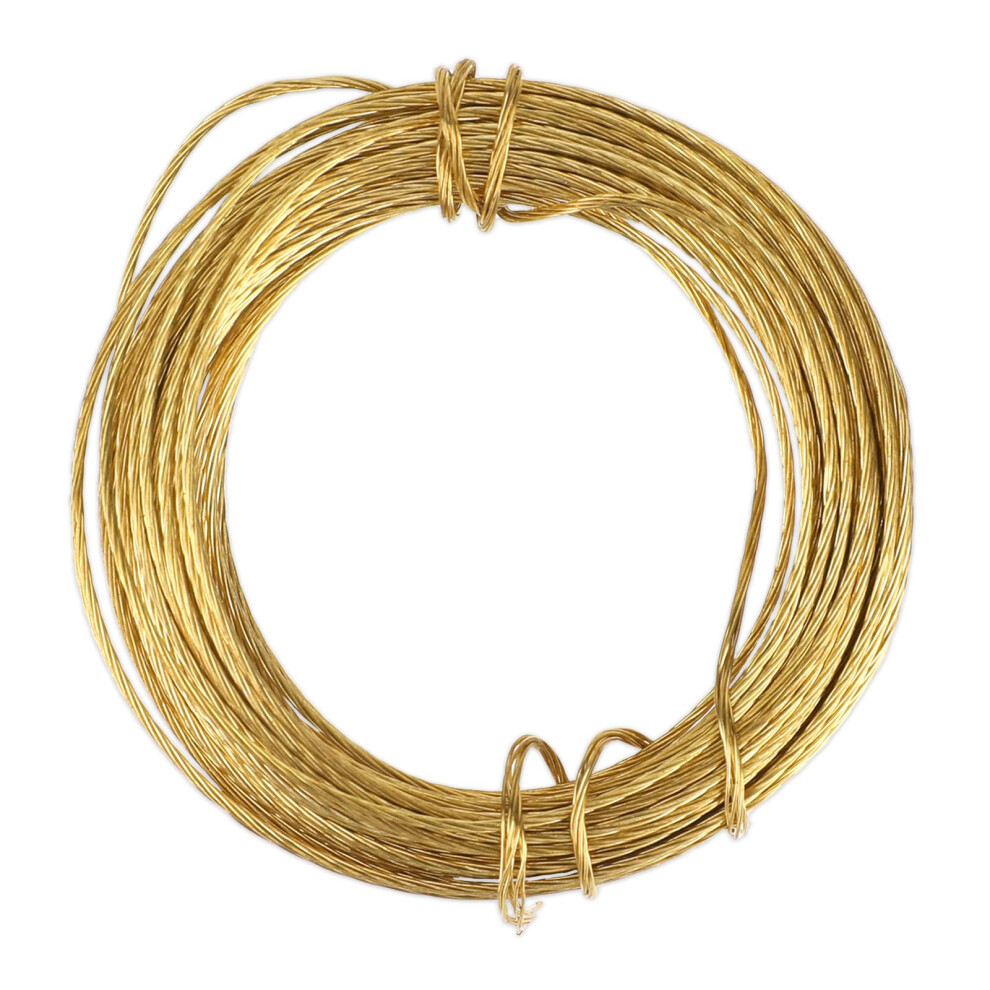Photos - Other for Repair MOZEAT LENS 32.5 Feet Brass Picture Hanging Wire 0.7mm Braided Metal for Photo F