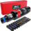Aurlloct 1/2 Inch Manual Impact Driver Set, 13 Piece Impact Screwdriver Kit, Rep 1