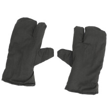 1 Paar 3-Finger-Winterhandschuhe im Retro-Stil grün