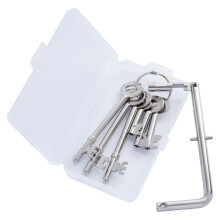 Fire Brigade FB Master Key Set, 6pcs FB1, FB2, FB4, FB5, FB11, FB14 and Drop Key
