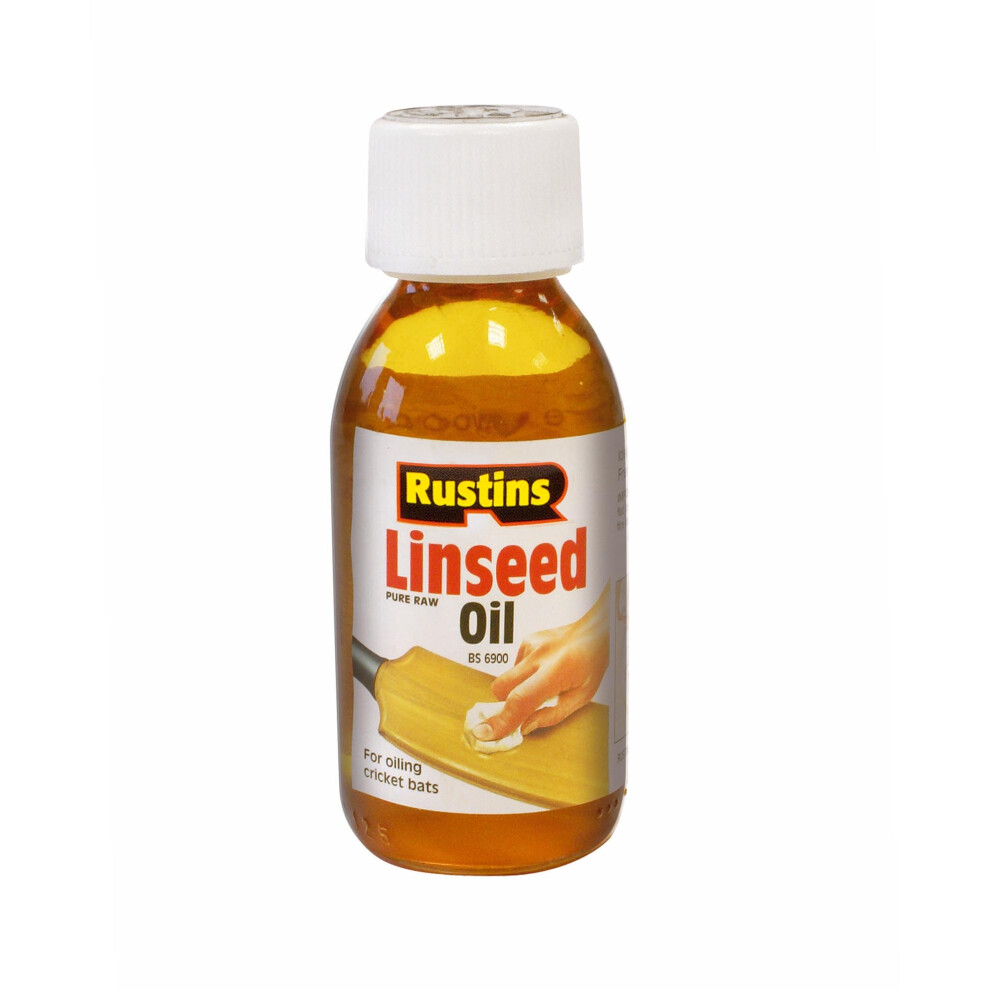 Rustins Raw Linseed Oil 125Ml