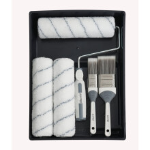 Harris Seriously Good Walls & Ceilings Decorating Kit, 7 Pieces, Roller, Brushes