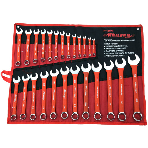 Neilsen Neilsen CT0126 6-32 mm Combination Spanner Set - (25-Piece)