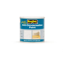 RUSTINS Anti-Condensation Paint 250ml – Prevents Damp and Mould, Easy Application, Long-Lasting Protection for Walls and Ceilings Indoors