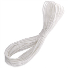 H&S 20 Metres 2.5mm White Nylon Picture Hanging Cord – Strong Rope for Photo, Frame & Mirror – Holds up to 30Kg – Frame Hanging Cord