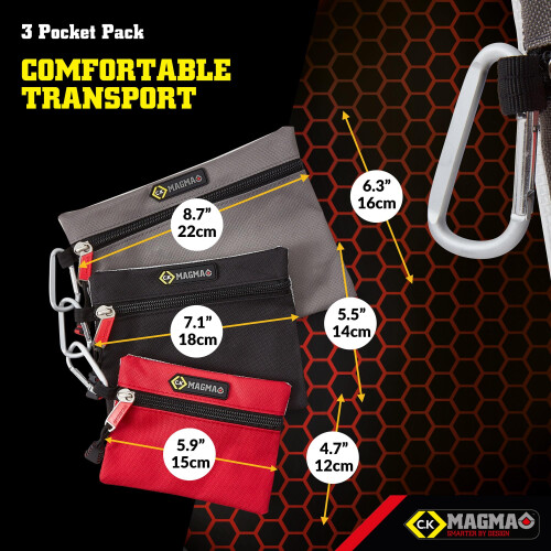 C.K Magma MA2740 3 Pocket Pack 2
