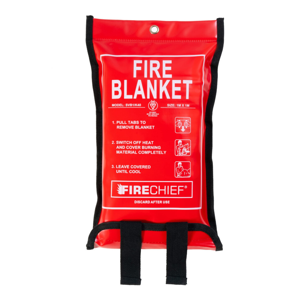 Firechief Svb1/K40 Kitemarked Budget Fire Blanket