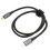 Κοντό καλώδιο USB C με λειτουργία plug and play, καλώδιο φόρτισης δεξιάς γωνίας 40Gbps για 7