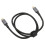 Κοντό καλώδιο USB C με λειτουργία plug and play, καλώδιο φόρτισης δεξιάς γωνίας 40Gbps για 5