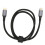 Κοντό καλώδιο USB C με λειτουργία plug and play, καλώδιο φόρτισης δεξιάς γωνίας 40Gbps για 2