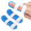 Breathable Comfortable Finger Support Brace With Protective Ventilation Holes, Adjustable Hook And Loop Straps For Knuckle Immobilization And 5