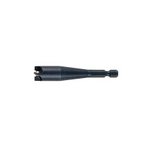 C.K Tools Roofing Bolt Driver Bit, Magnetic 4 Blade Design for Roofing Bolts, Impact Rated S2 Steel, 6.35mm Hex Shank, Ideal for Roofing Tools and Im
