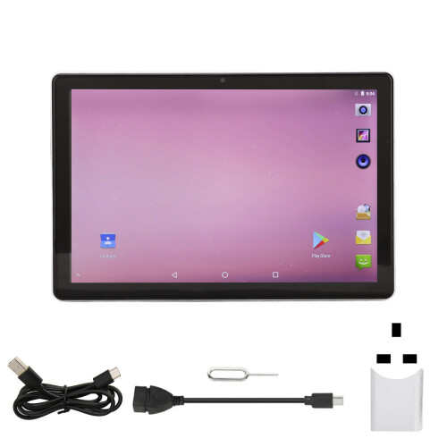 10 Inch Android Tablet With 8 Core Processor 8GB RAM 128GB Storage High Definition Visual Effects Long Battery Life WiFi 5G Support SD TF Card Reader