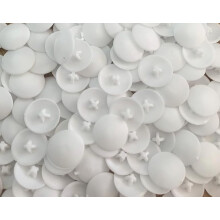 Pack of 40 POZI Screw Cover Cap/for Cross Head Screw White/FITS Most 6-10 Screws