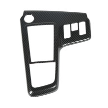 Luxury Steering Wheel Wrap Alternative Interior Car Accessory High Strength ABS Panel Cover Trim With Carbon Fiber Finish For Personalized Vehicle