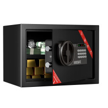 KABISAFE Safe Box Fireproof, Home Safe Lock Box with Sensor Light and Double Digital Keypad Safe Box, Personal Safe for Home Business Office Document
