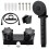 Black Handheld RV Shower Head with Hose and Wall Mount, Adjustable Knobs, Easy Camper Installation 1