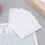 Ultra Soft Mask Filter Insert Breathable Material PM2.5 Particles Blocking Wide Application Customizable Cut Respiration Protection (20PCS) 2
