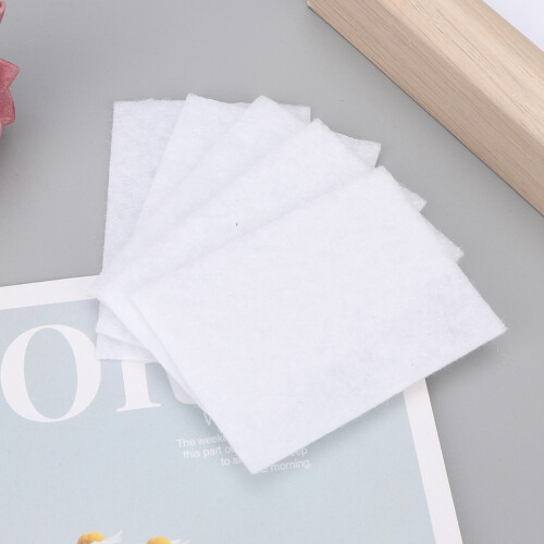 Ultra Soft Mask Filter Insert Breathable Material PM2.5 Particles Blocking Wide Application Customizable Cut Respiration Protection (20PCS) 1