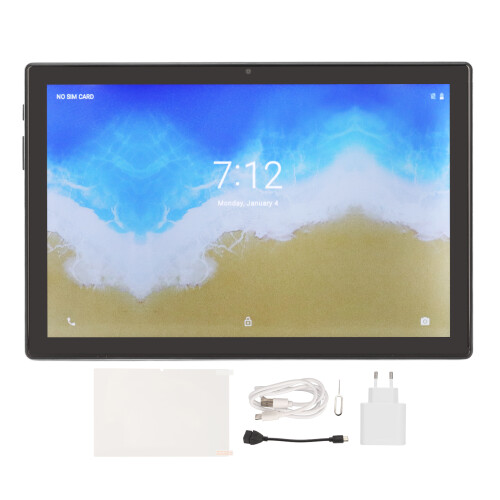 Wireless Network Router Compatible Tablet 10.1 Inch Quad Core Processor High Definition Screen Bluetooth Dual Band WiFi Dual Camera For Everyday Use