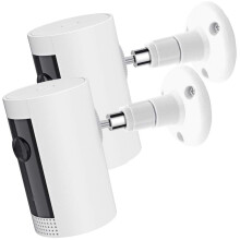 2Pack Ring Camera Mount, Compatible with Ring Stick Up Cam Battery/Plug-in/Camera Pro Battery/ Indoor Cam (1st Gen)