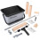 ROLLINGDOG 12 Inch Paint Roller Set – Adjustable 9-12" Frame, Microfiber Sleeves, 4" Mini Roller Kit & Extension Pole 1