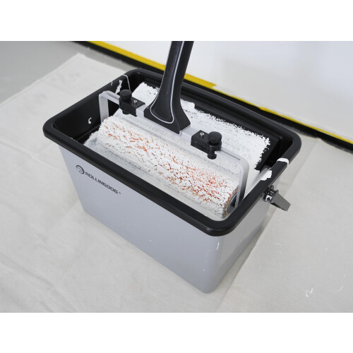 ROLLINGDOG 12 Inch Paint Roller Set – Adjustable 9-12" Frame, Microfiber Sleeves, 4" Mini Roller Kit & Extension Pole 2