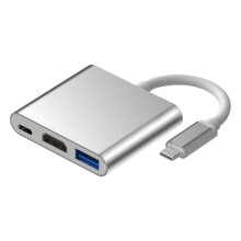 High Speed USB C To HDMI Converter Smart Auto Sensor And Temperature Control With PD Charging Port Wide Compatibility For MacBook Pro iPad Pro