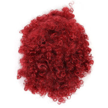 Kinky krullende afro paardenstaart haarstuk met trekkoord voor natuurlijk kort haar, beschermende, veelzijdige styling hittebestendige synthetische