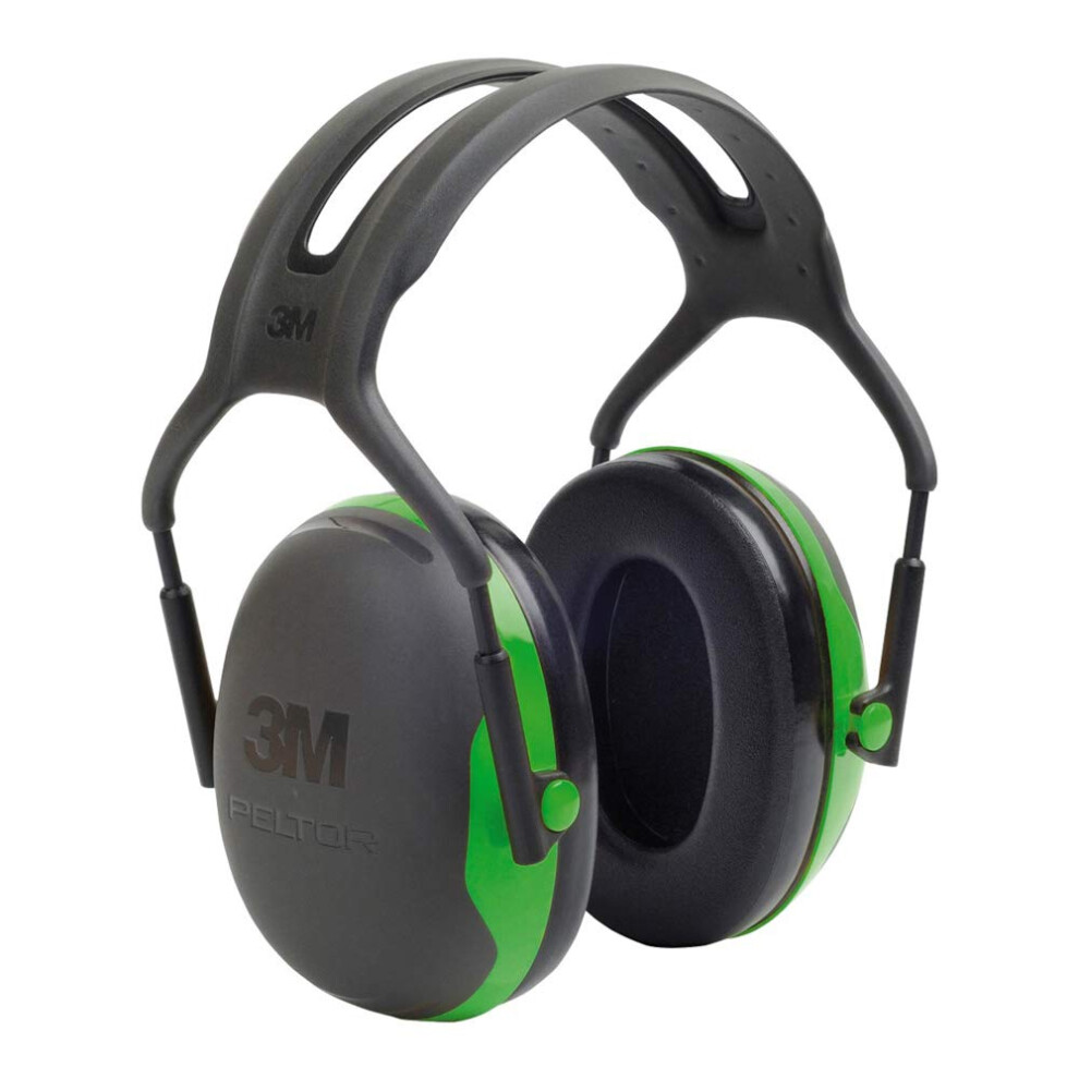 3M Peltor X1a Ear Defenders Headband, 27 Db, Green