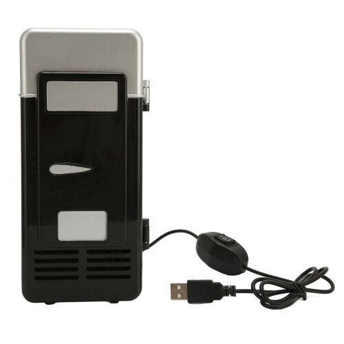 USB-τροφοδοτημένο ψυγείο ποτών μίνι ψυγείο μονού δοχείου θερμοηλεκτρικό ψύξης και