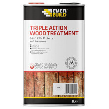 Everbuild LJUN05 Triple Action (Kills, Protects and Preserves) Wood Treatment, C