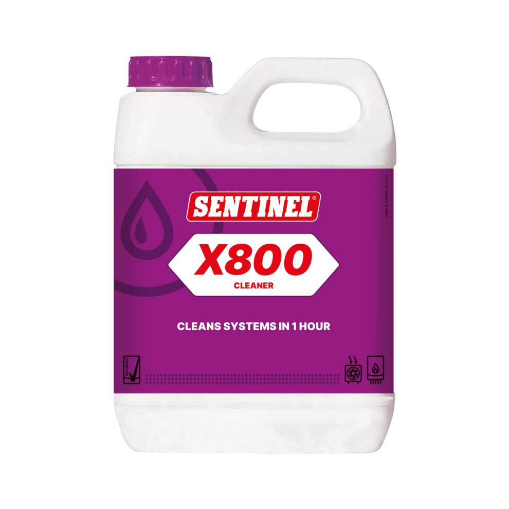 Photos - Other Climate Systems Yukon Sentinel - X800 Fast Acting Cleaner 1L, targeted central heating system cleaning inside an hour, restores system efficiency 
