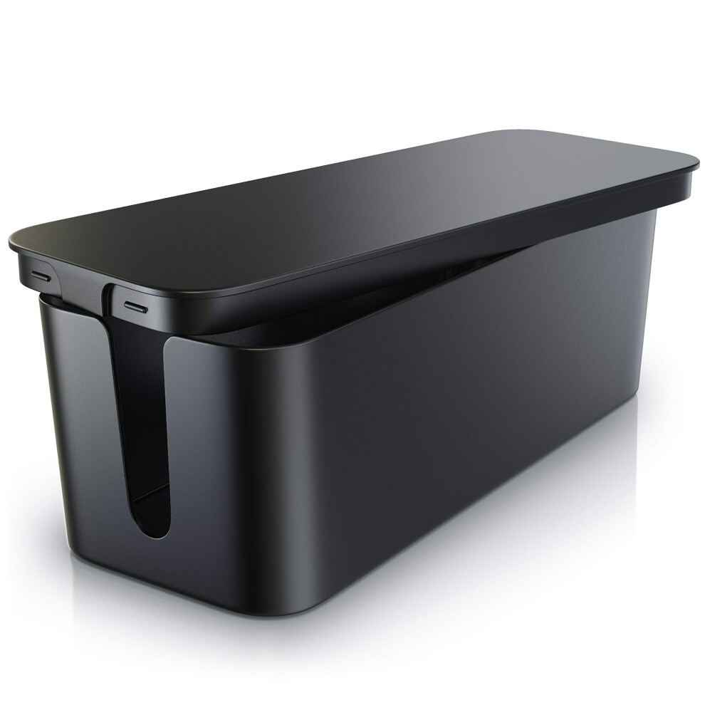 Bearware - Cable Tidy Box - Cable Management Box - Cable Organizer - Cable Box - Box For Covering Cables - Multiple Socket Organizer 5051226983320