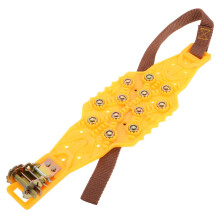 Snow Chains for Cars and SUVs, Universal Adjustable AntiSlip Winter Traction Set for Snow and Ice Roads