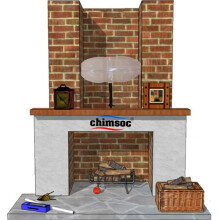CHIMSOC - Balloon for Chimney - (Small Rectangle - 38cm x 23cm (15" x 9"))