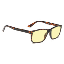 Blue Light Blocking Reading Glasses +1.00 Tortoise Frame Yellow Tint for Computer Use
