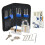 30 Pieces Lock Picking Tool Set With 2 Transparent Training Locks and Updated Version Card Kit - 4 Training Levels for Beginner and Locksmith 1